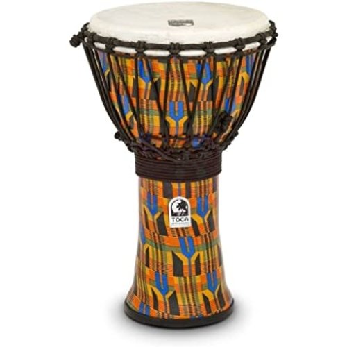 Toca Toca Synergy Freestyle 9" Djembe - Kente Toca Toca Synergy Freestyle 9" Djembe - Kente