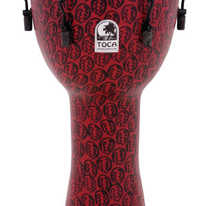 Toca Toca Freestyle II Mechanically Tuned 9" Djembe - Red Mask