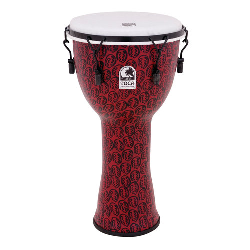 Toca Toca Freestyle II Mechanically Tuned 9" Djembe - Red Mask