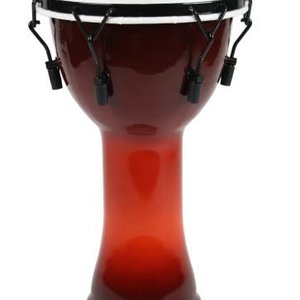 Toca Toca Freestyle 9" Mechanically Tuned Extended Rim Djembe - African Sunset