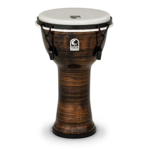 Toca Toca Freestyle II Mechanically Tuned 9" Djembe - Spun Copper