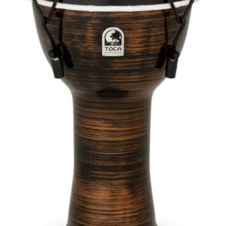 Toca Toca Freestyle II Mechanically Tuned 9" Djembe - Spun Copper