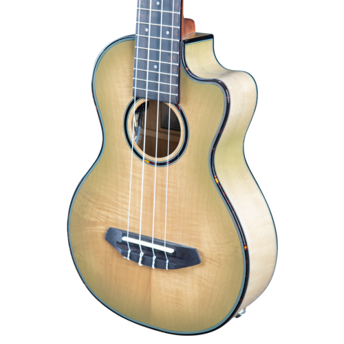 Breedlove Breedlove Lu'au S Concert Ukulele Sweetgrass CE Myrtlewood-Myrtlewood Breedlove Breedlove Lu'au S Concert Ukulele Sweetgrass CE Myrtlewood-Myrtlewood