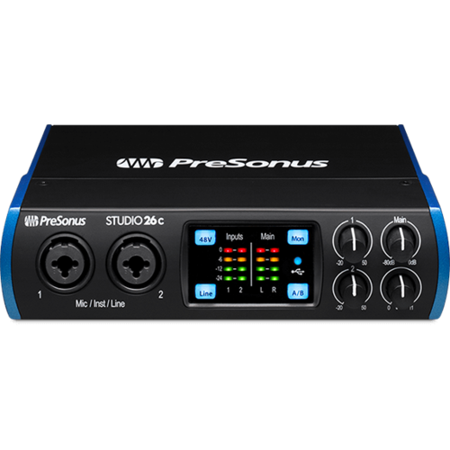 PreSonus PreSonus Studio 26c 2X4 USB-C Audio Interface