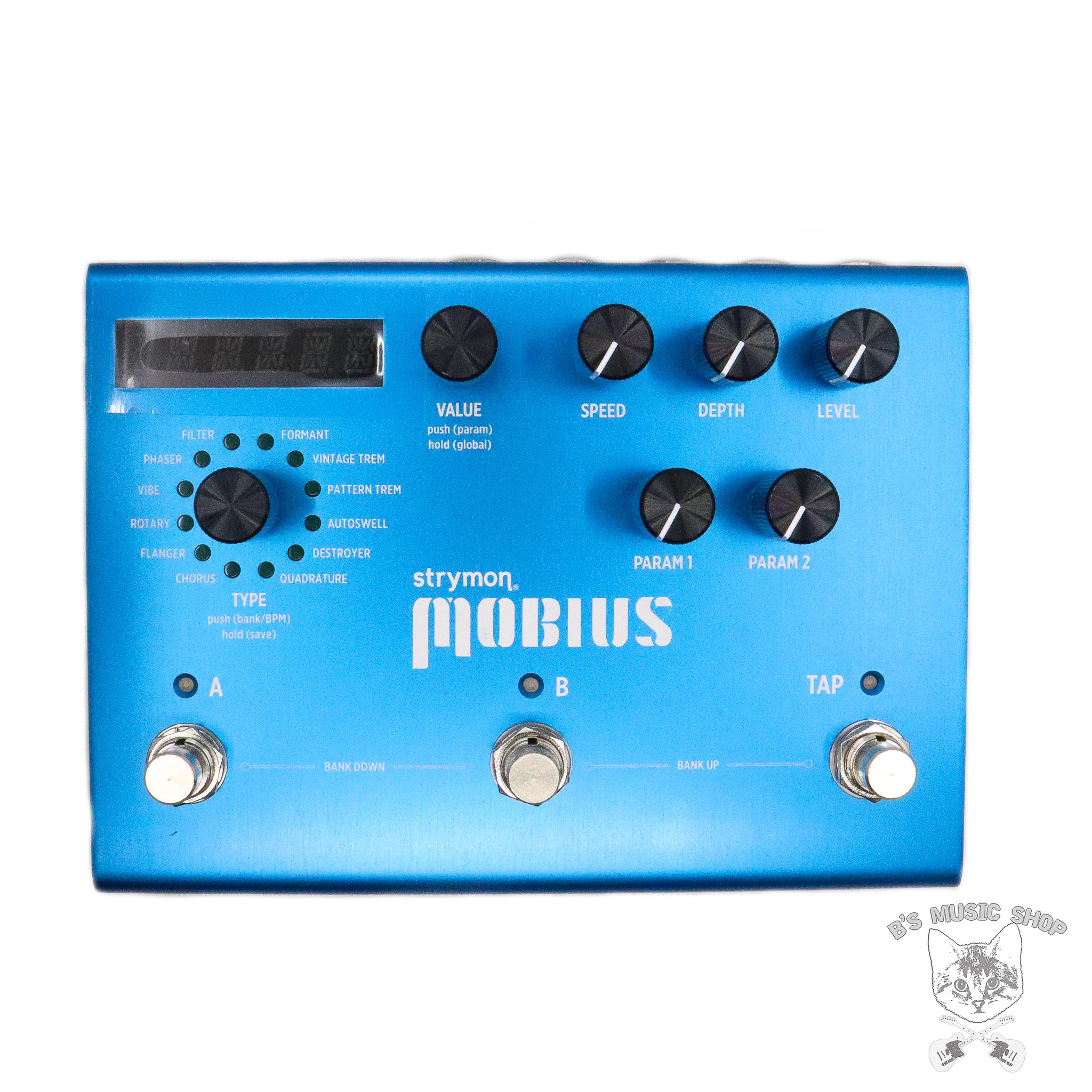 Strymon Mobius - Multi-modulation effects pedal - B's Music Shop