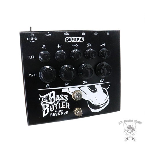 Orange Orange Bass Butler Bi-Amp Bass Preamp Pedal Orange Orange Bass Butler Bi-Amp Bass Preamp Pedal