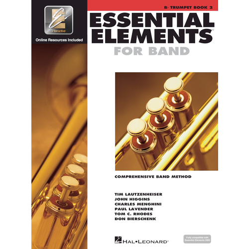Essential Elements for Band - Bb Trumpet Book 2 w/EEi