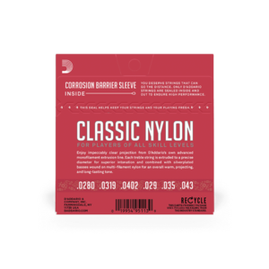 D'Addario Normal Tension, Classic Nylon Student Classical Guitar Strings