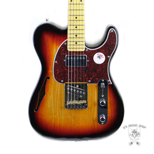 G&L G&L Tribute Bluesboy Semi-Hollow - 3-Tone Sunburst G&L G&L Tribute Bluesboy Semi-Hollow - 3-Tone Sunburst