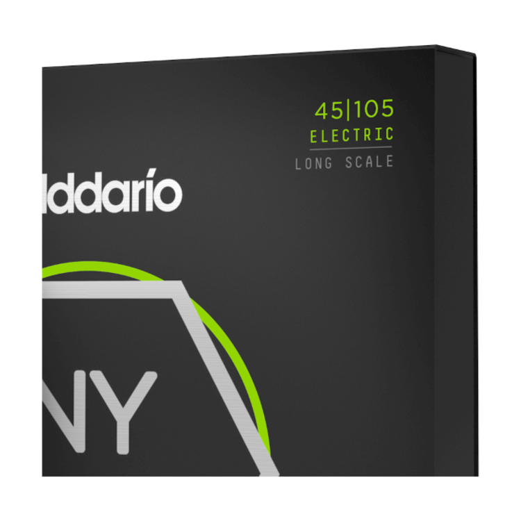 D'Addario 45-105 Regular Light Top/Medium Bottom, Long Scale, NYXL Bass Strings