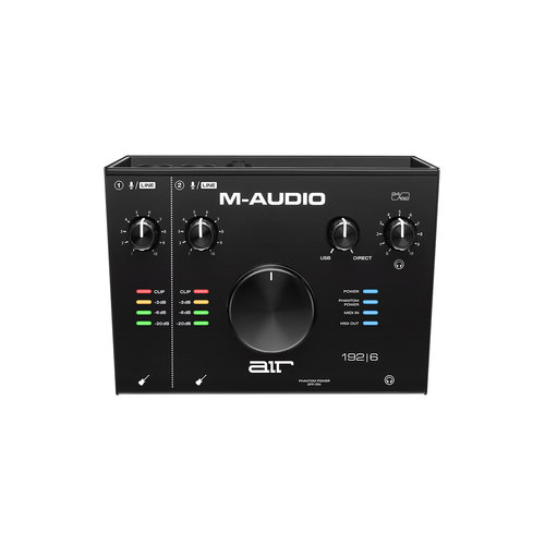 M-Audio M-Audio AIR192|6 2-In/2-Out USB Audio MIDI IO w/2 Mic Inputs M-Audio M-Audio AIR192|6 2-In/2-Out USB Audio MIDI IO w/2 Mic Inputs