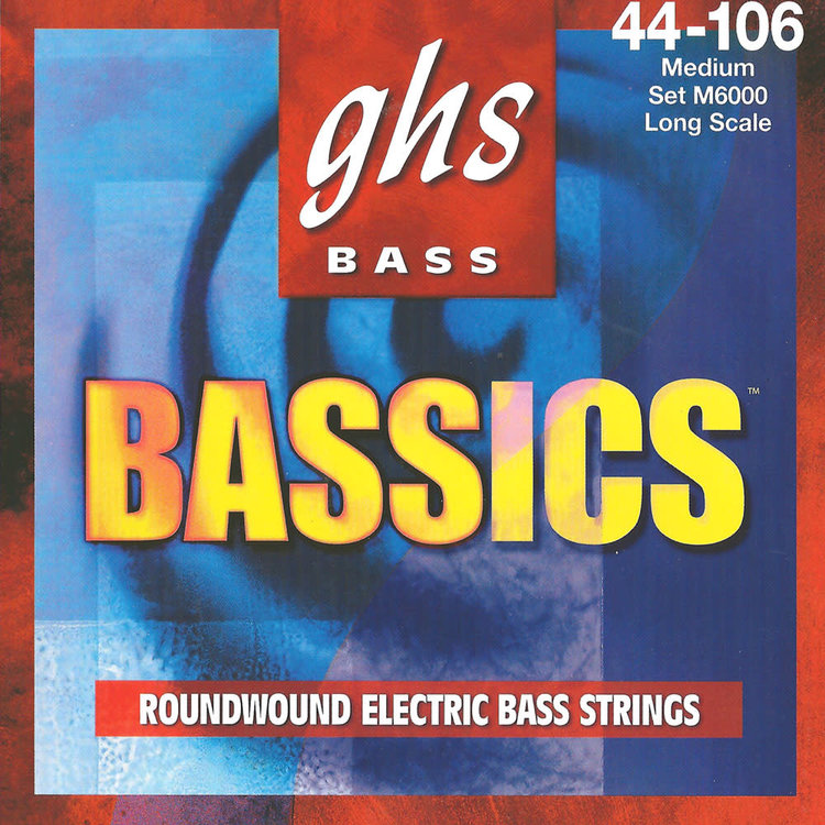 GHS GHS Bass Bassics Long Scale Bass Strings Bassics .044-.106