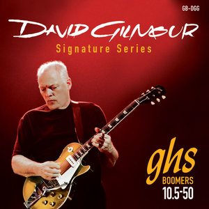 GHS GHS David Gilmour Signature Red Set 10.5-50 Strings