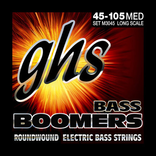 GHS GHS Bass Boomers Medium, 45-105 GHS GHS Bass Boomers Medium, 45-105