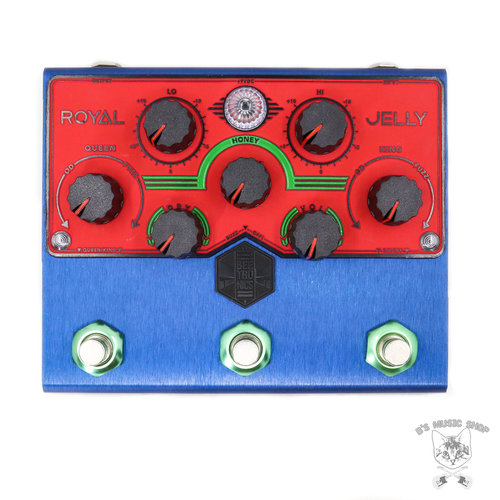 Beetronics Beetronics Limited Edition “Blue Jam” Royal Jelly Overdrive/Fuzz Blender Beetronics Beetronics Limited Edition “Blue Jam” Royal Jelly Overdrive/Fuzz Blender
