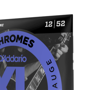 D'Addario 12-52 Light, XL Chromes Electric Guitar Strings