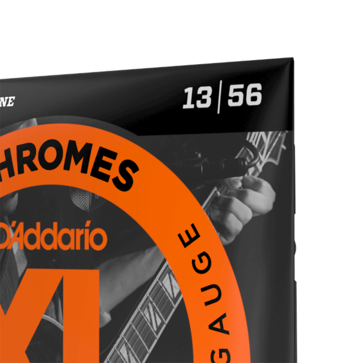 D'Addario 13-56 Medium, XL Chromes Electric Guitar Strings