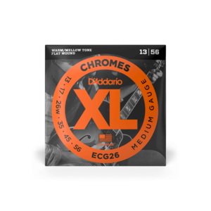 D'Addario 13-56 Medium, XL Chromes Electric Guitar Strings