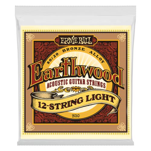 Ernie Ball Ernie Ball Earthwood Light 12-String 80/20 Bronze Acoustic Guitar Strings - 9-46 Gauge