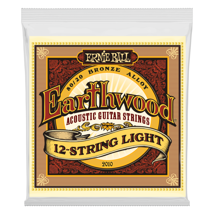 Ernie Ball Ernie Ball Earthwood Light 12-String 80/20 Bronze Acoustic Guitar Strings - 9-46 Gauge