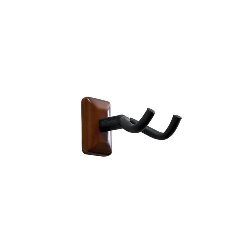 Gator Gator Frameworks Wall Mounted Guitar Hanger with Mahogany Mounting Plate