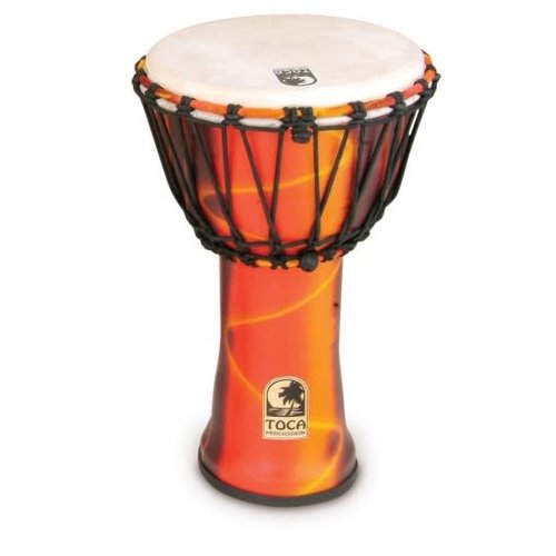 Toca Toca Synergy Freestyle 9" Djembe - Fiesta Toca Toca Synergy Freestyle 9" Djembe - Fiesta