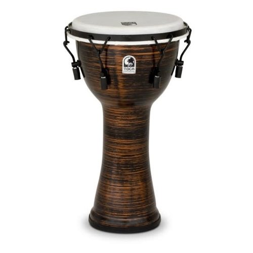 Toca Toca Freestyle II Mechanically Tuned 10" Djembe - Spun Copper