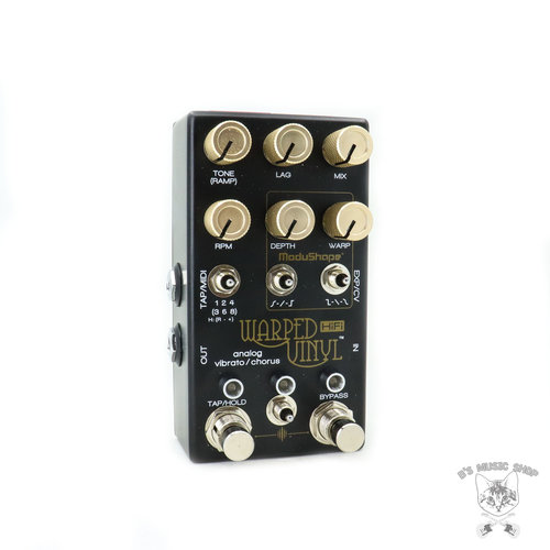 Chase Bliss Audio Chase Bliss Audio Warped Vinyl™ HiFi: Analog Vibrato/Chorus Pedal Chase Bliss Audio Chase Bliss Audio Warped Vinyl™ HiFi: Analog Vibrato/Chorus Pedal