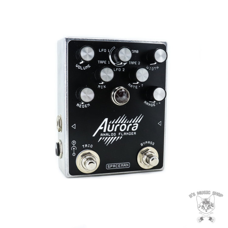 Spaceman Effects Spaceman Aurora Multi-Mode Analog Flanger - Standard Silver