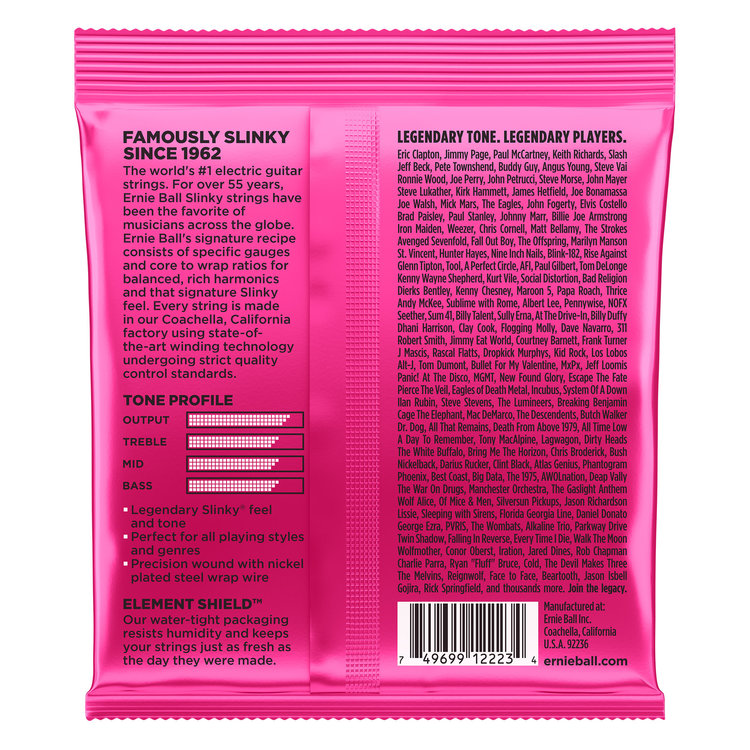 Ernie Ball Ernie Ball Super Slinky Nickel Wound Electric Guitar Strings - 9-42 Gauge