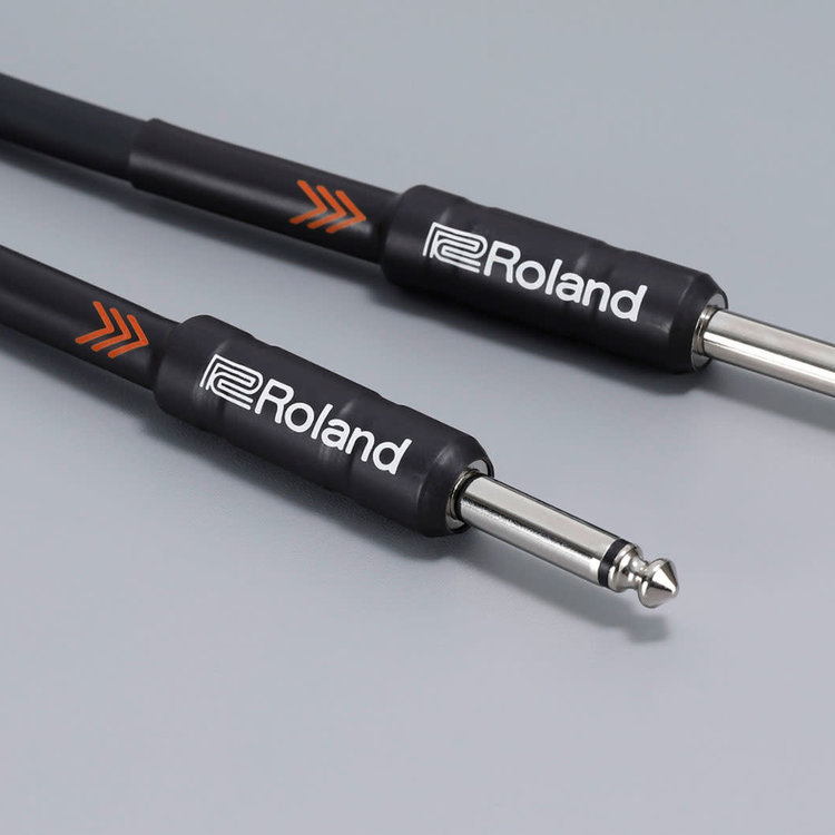 Roland Roland 10ft Instrument Cable, Straight/Straight 1/4" jack - Black Series