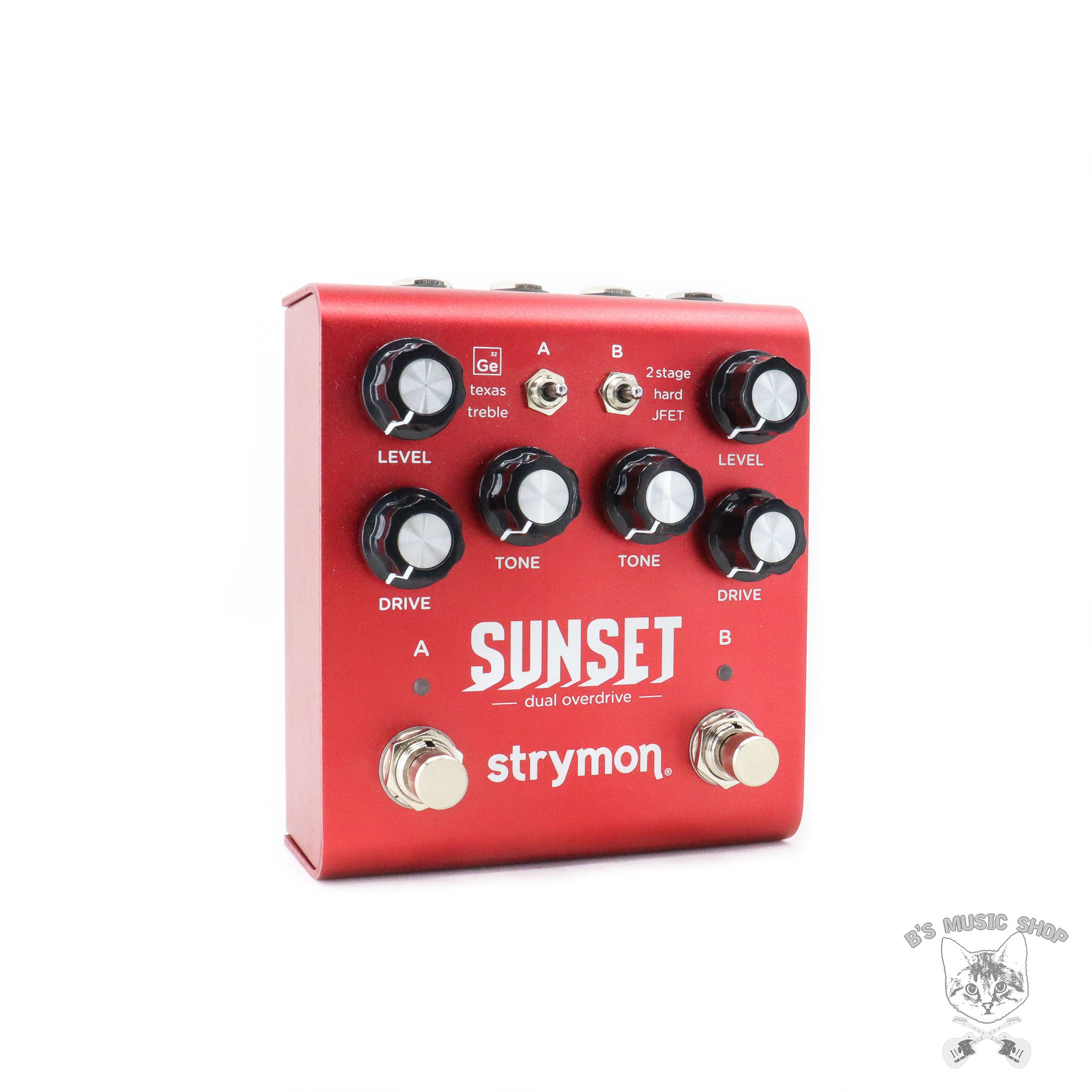 Strymon Sunset Dual Overdrive - Dual overdrive effect pedal