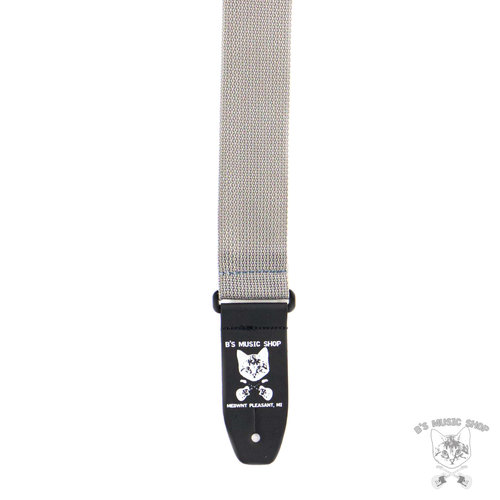 Henry Heller B's Music Shop Strap - Grey Henry Heller B's Music Shop Strap - Grey