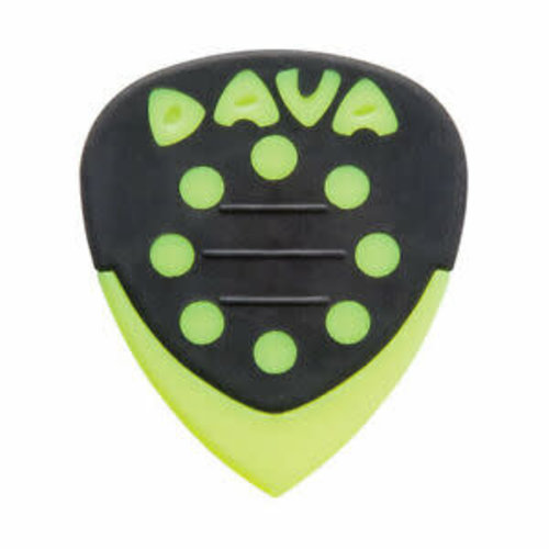 Dava Dava Grip Tips Nylon, 6 Picks, Light Green