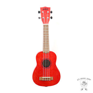 Kala Kala Watercolor Meranti Red Stained Soprano Ukulele