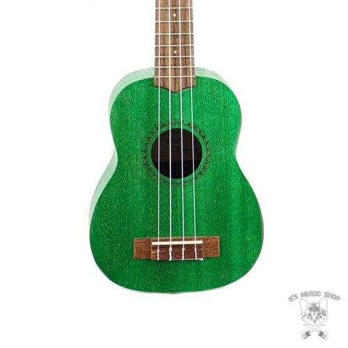 Kala Kala Modern Meranti Green Stained Soprano Ukulele Kala Kala Modern Meranti Green Stained Soprano Ukulele
