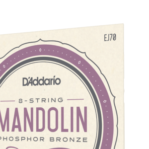 D'Addario D'Addario EJ70 Phosphor Bronze Mandolin Strings, Ball End, Medium/Light, 11-38