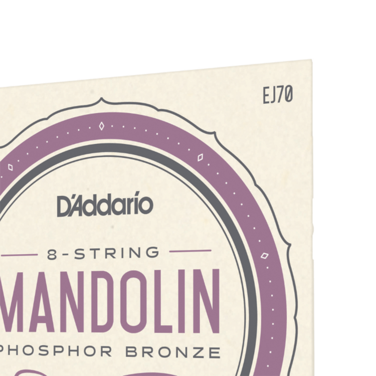 D'Addario D'Addario EJ70 Phosphor Bronze Mandolin Strings, Ball End,  Medium/Light, 11-38