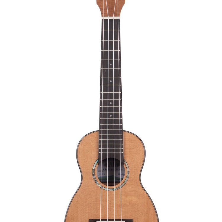 Kala Kala Gloss Solid Cedar Top Acacia Soprano Long-Neck Ukulele