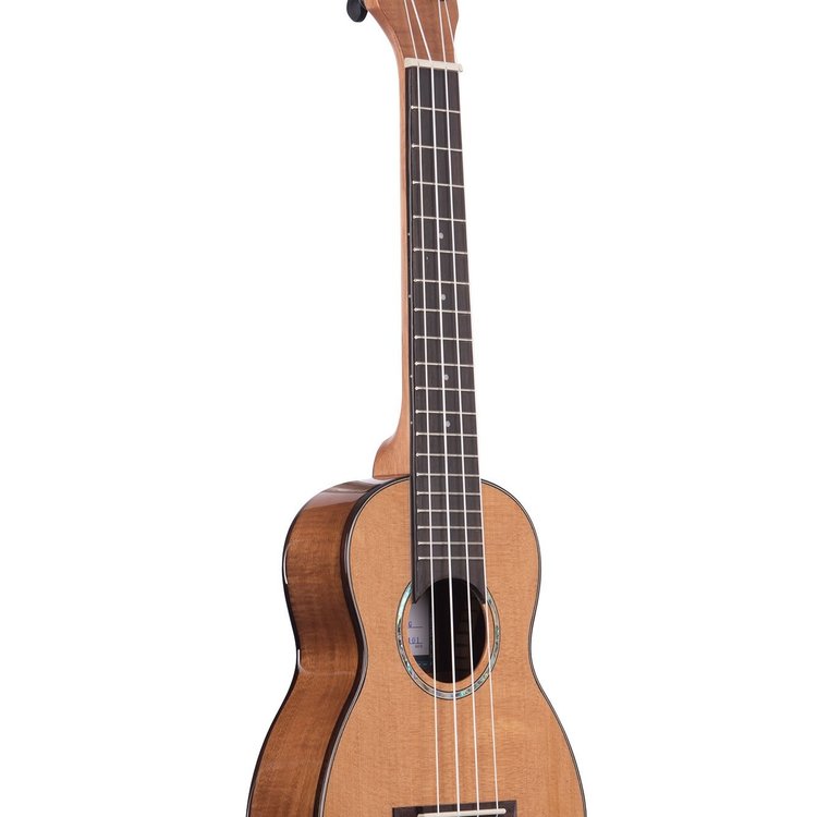 Kala Kala Gloss Solid Cedar Top Acacia Soprano Long-Neck Ukulele