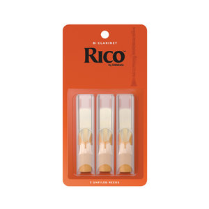 Rico Rico Bb Clarinet Reeds, 3-Pack