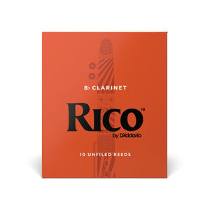 Rico Rico Bb Clarinet Reeds, 10-Pack