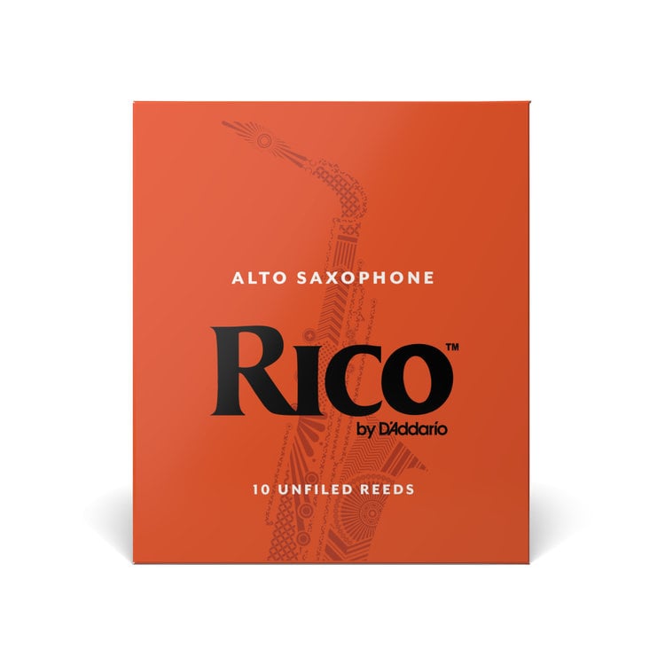 Rico Rico Alto Saxophone Reeds, 10-Pack