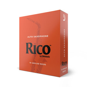 Rico Rico Alto Saxophone Reeds, 10-Pack