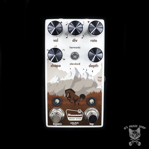 Walrus Audio Walrus Audio Monument Harmonic Tap Tremolo V2 - Limited Edition Black Friday National Park Series Walrus Audio Walrus Audio Monument Harmonic Tap Tremolo V2 - Limited Edition Black Friday National Park Series