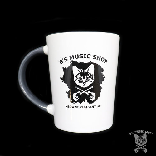 B's Music Shop B's Music Shop Coffee Mug - Black & White B's Music Shop B's Music Shop Coffee Mug - Black & White