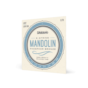 D'Addario D'Addario EJ73 Mandolin Strings, Phosphor Bronze, Light, 10-38