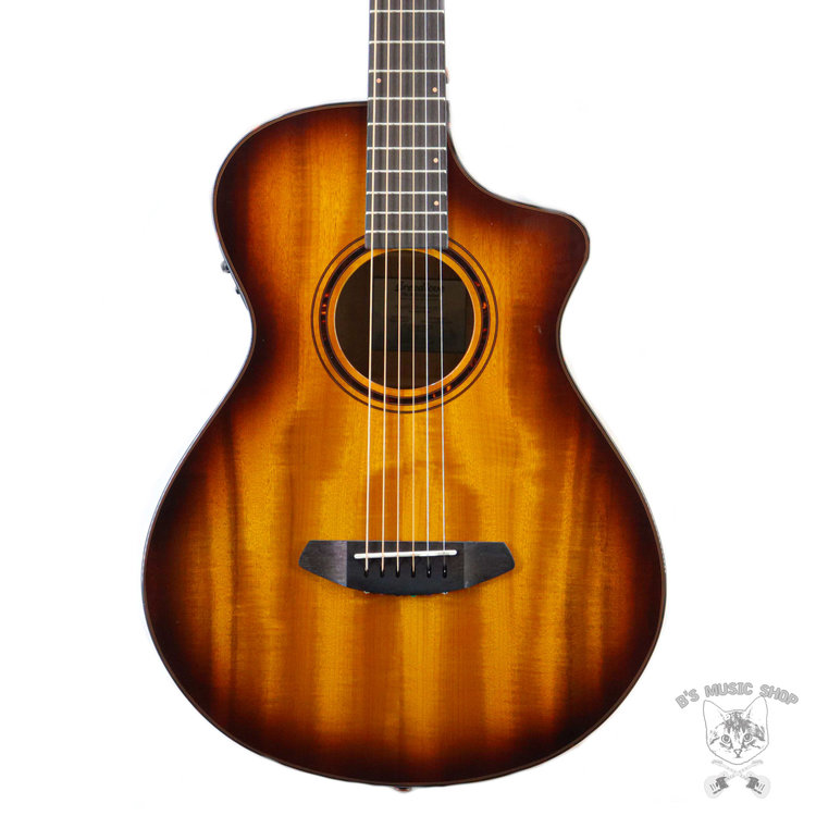 Breedlove Breedlove Pursuit Exotic S Companion Tiger's Eye CE Myrtlewood-Myrtlewood