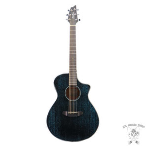 Breedlove Breedlove Rainforest S Concert Midnight Blue CE African Mahogany-African Mahogany