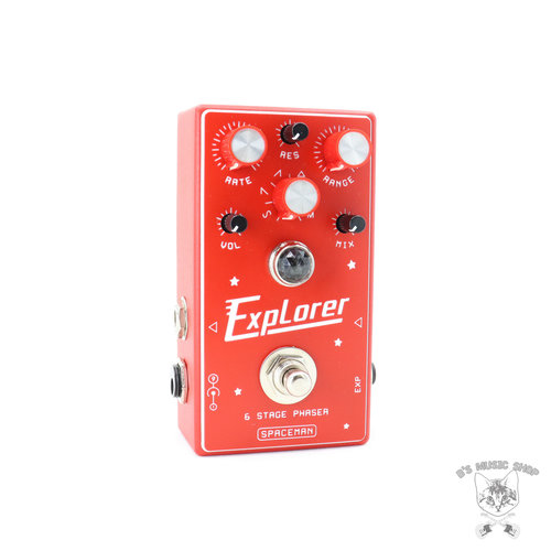 Spaceman Effects Spaceman Explorer 6-Stage Analog Phaser - Red Spaceman Effects Spaceman Explorer 6-Stage Analog Phaser - Red